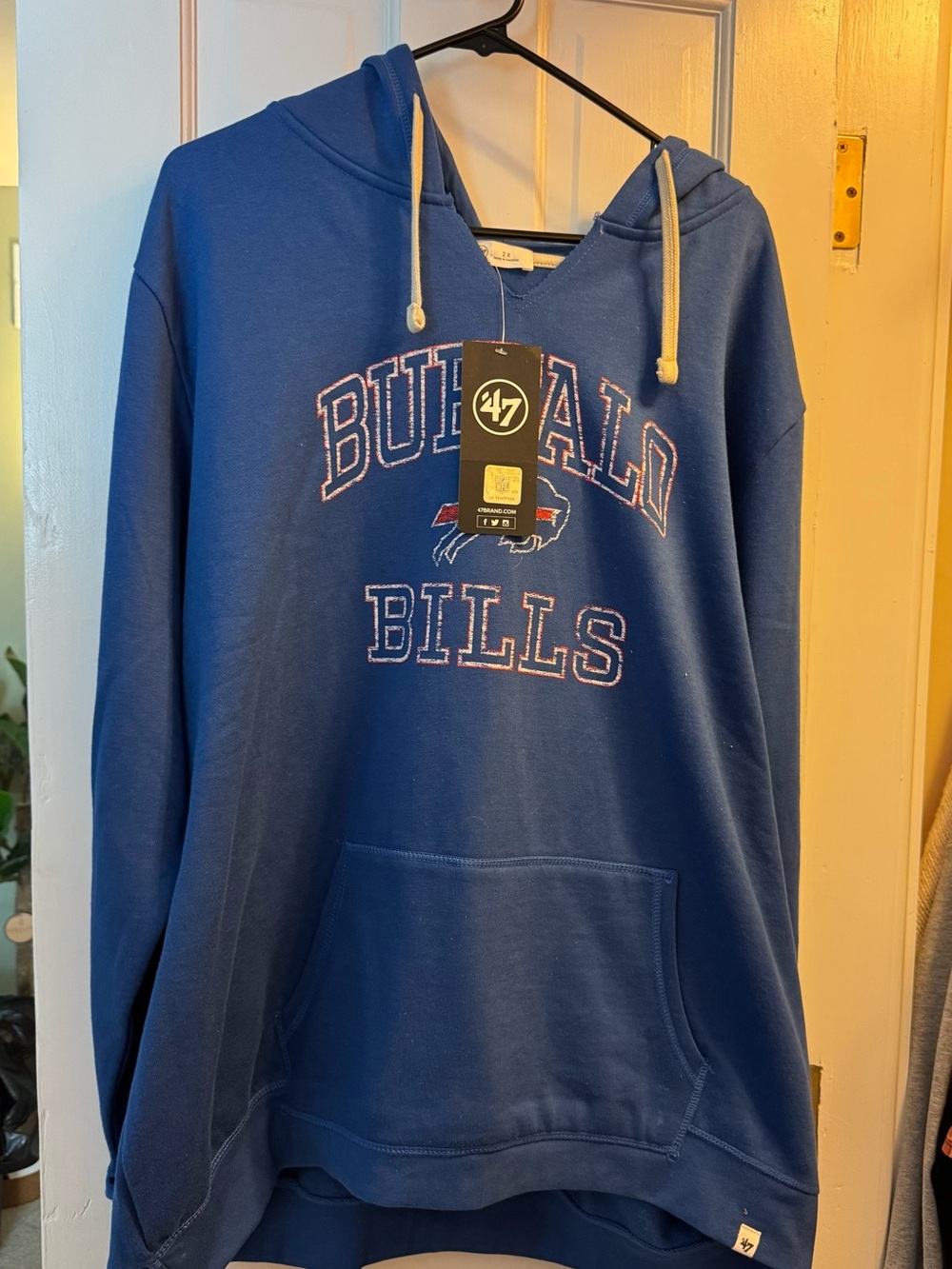 47 Buffalo Bills Royal Blue Pullover Hoodie